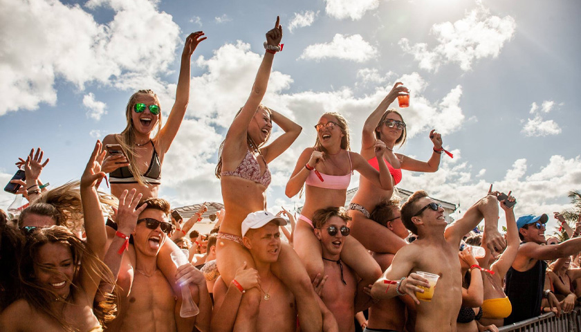 Spring Break 2027 - Maniac Party Packages | Maniac VIP Card